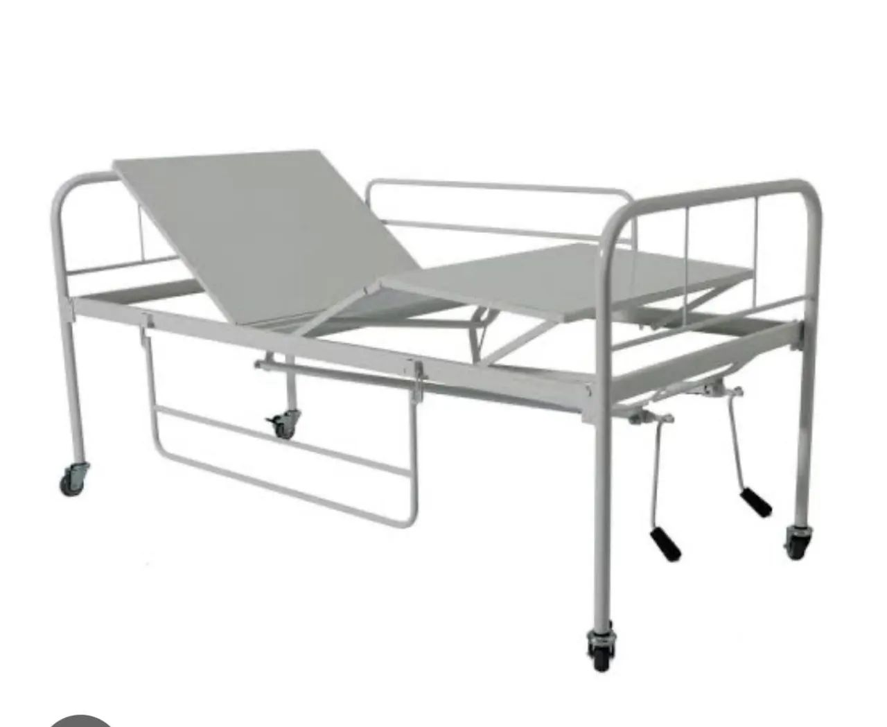 Cama hospitalar 2 Manivelas  - Foto 2