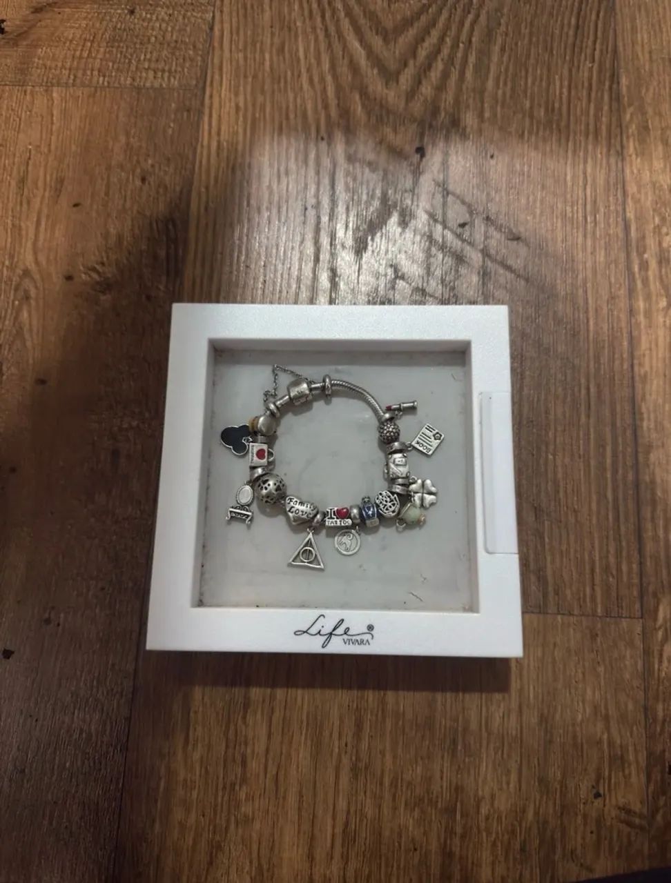 Pulseira Life By Vivara com Berloques 