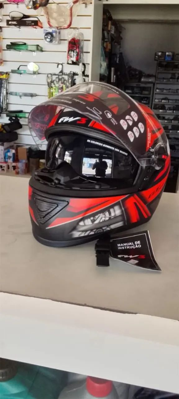 Capacete fw3 - Foto 2