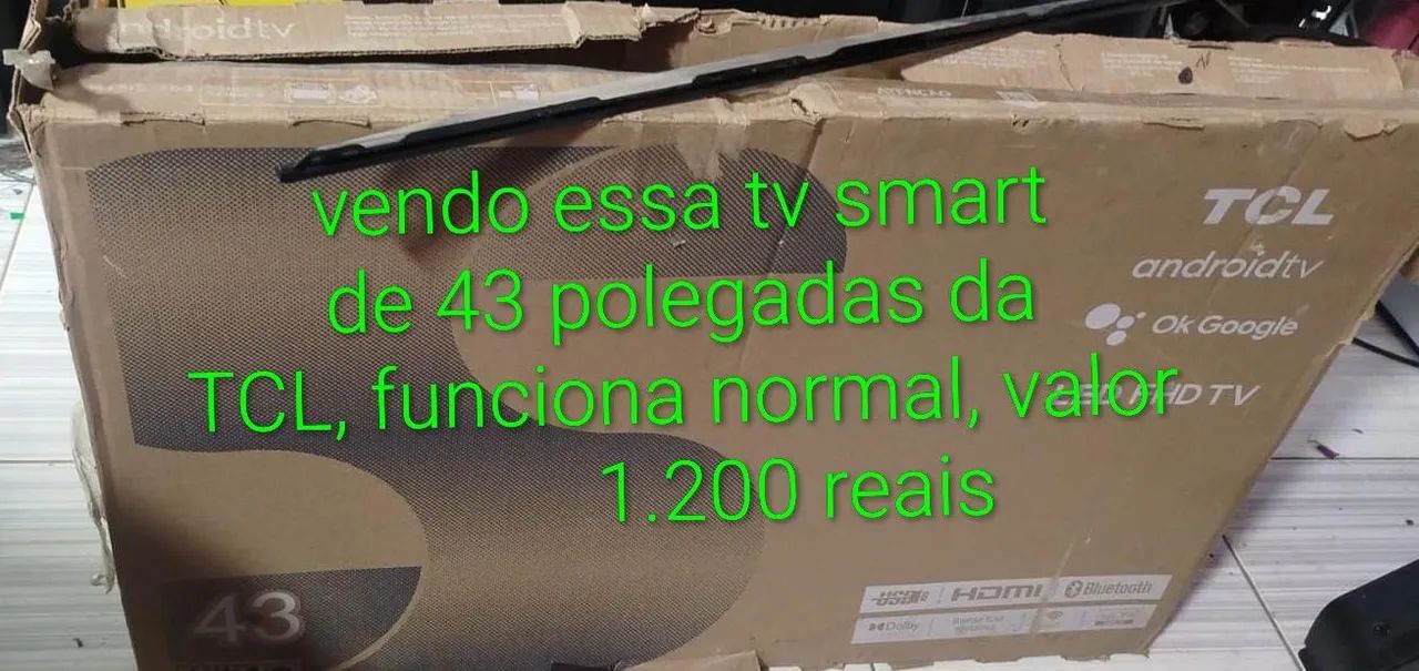 Tv smart de 43 polegadas  - Foto 3