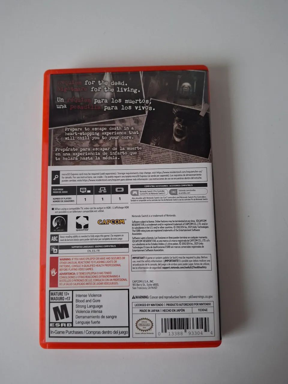 Resident evil 9 Requiem Nintendo Switch - Foto 2