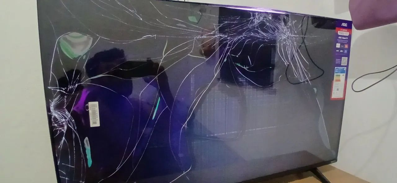 Tv AOC com defeito