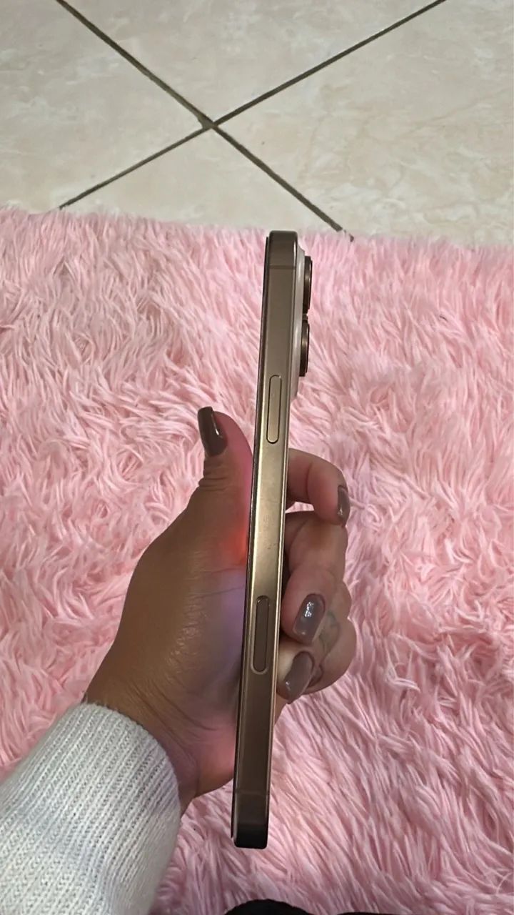 iPhone 16 Pro Max 256GB Desert Titanium - Impecável - Foto 5
