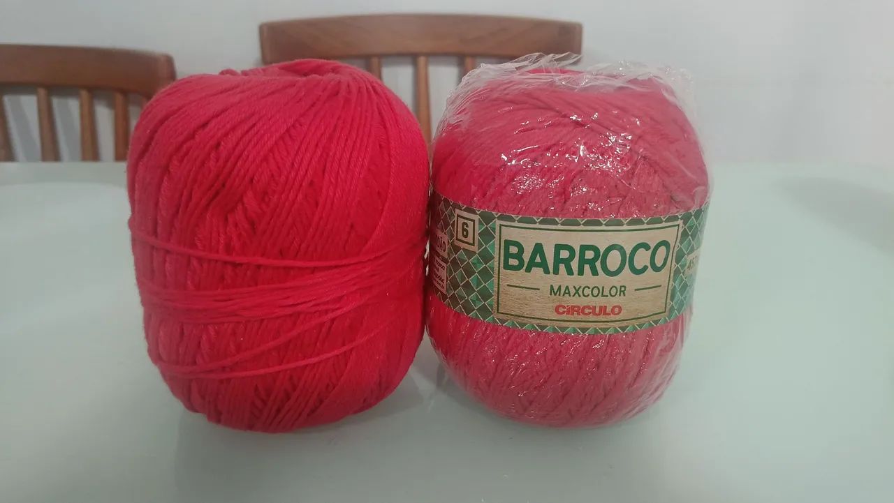 Linhas Barroco para crochê  - Foto 4