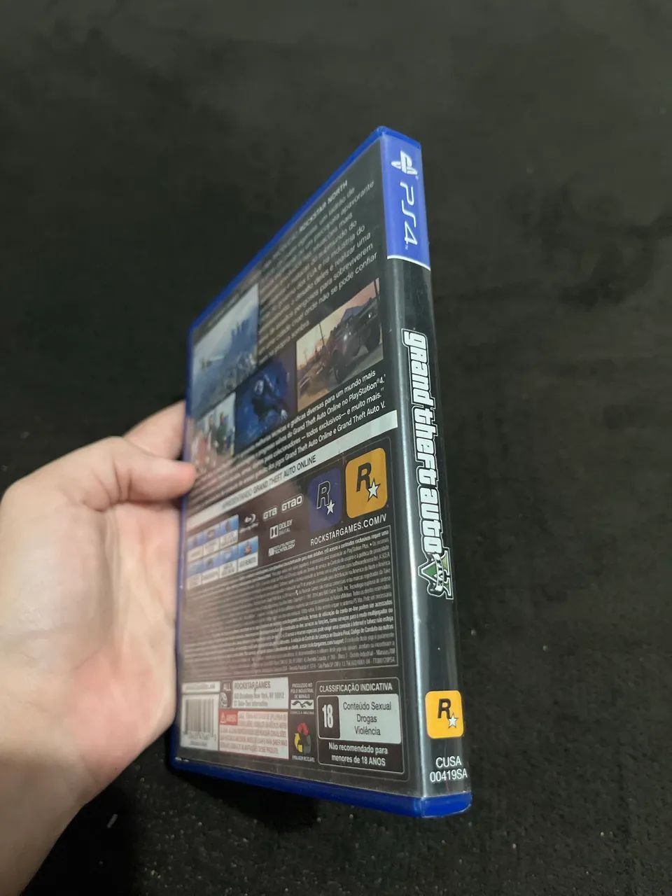GTA V (Grand Theft Auto 5) - PS4 | Original e Físico - Jogos de