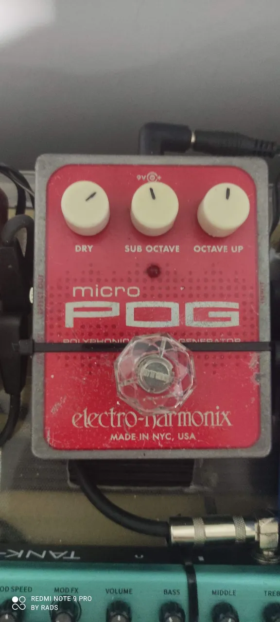 EHX Nano Pog oitavador electro Harmonix - Instrumentos musicais