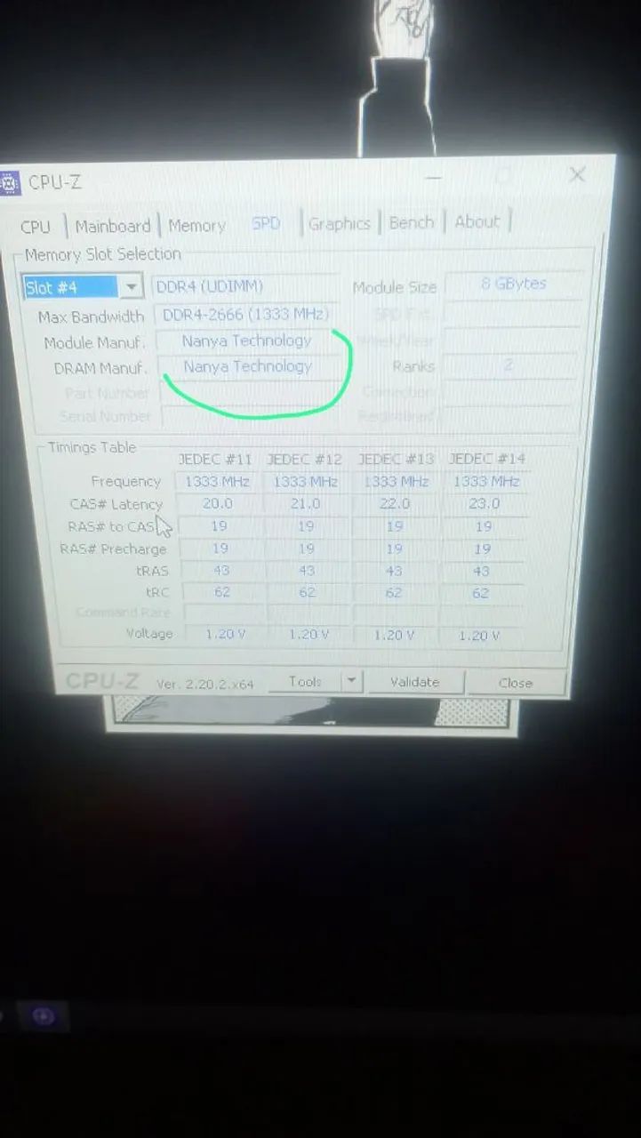 8GB Memória ram DDR4 2666 - Foto 2