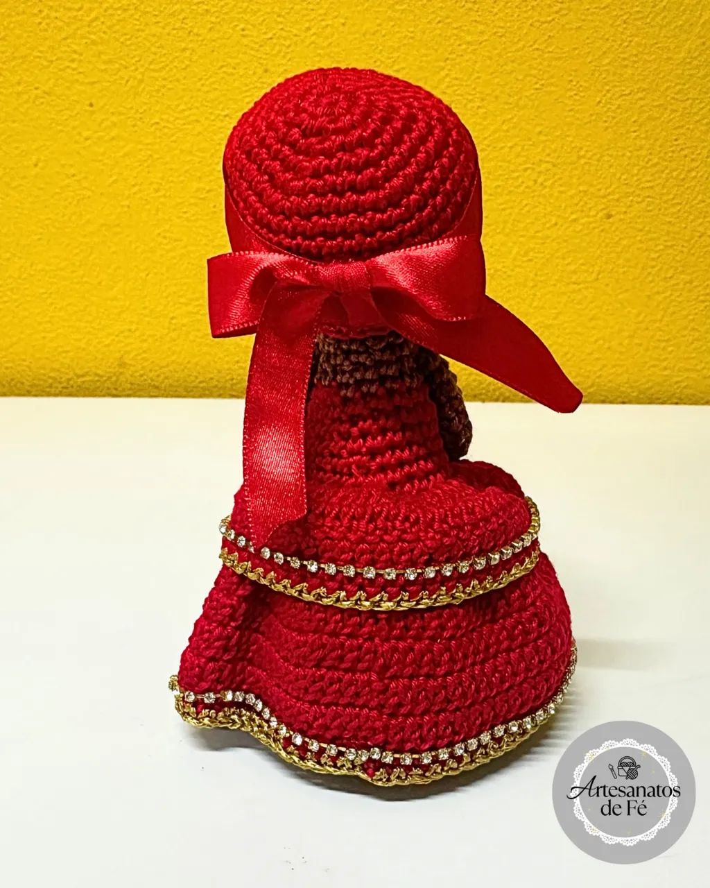 Amigurumi Crochê Iansã - Orixás Umbanda - Foto 3