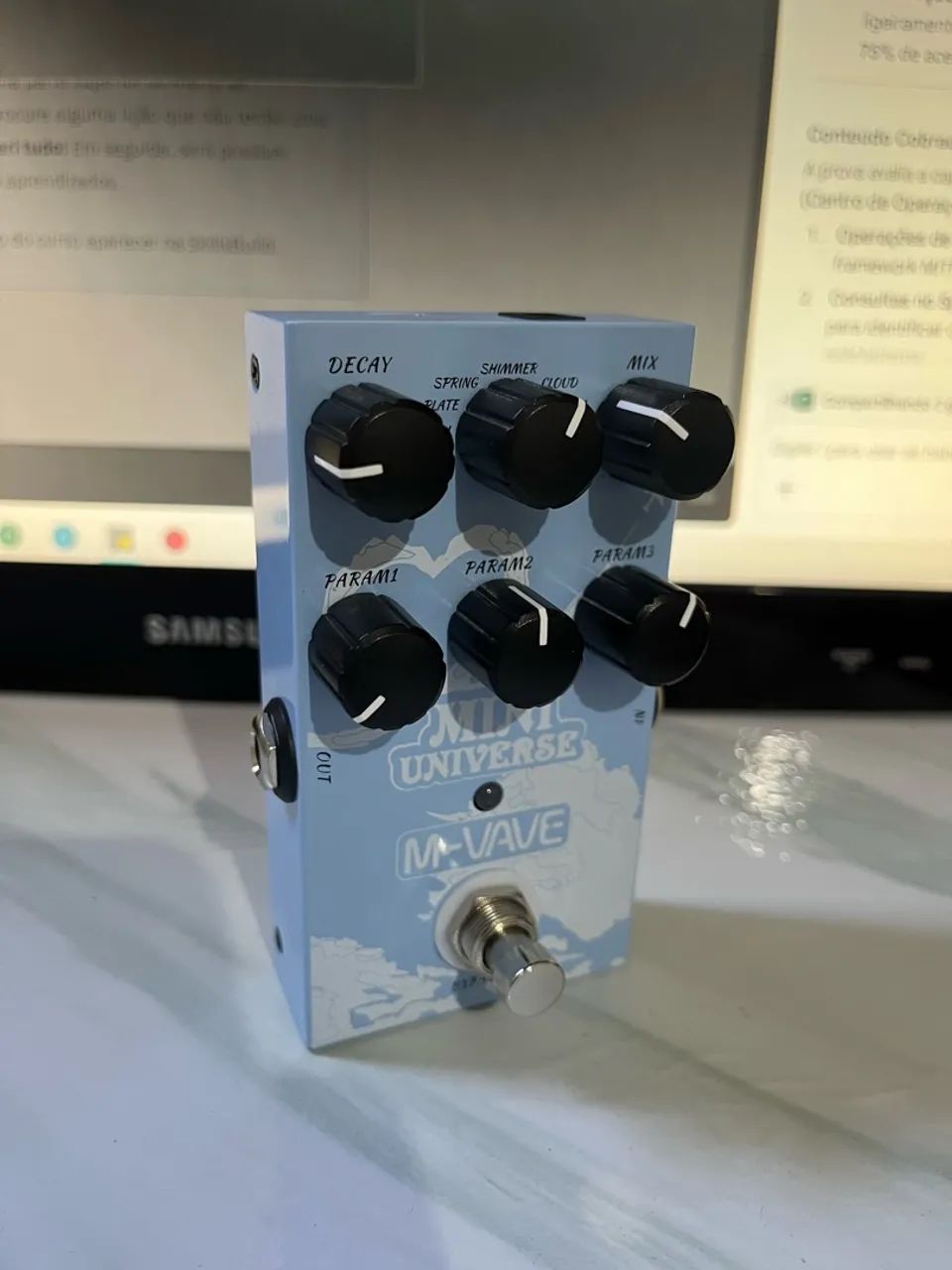 Pedal de efeitos M vave
