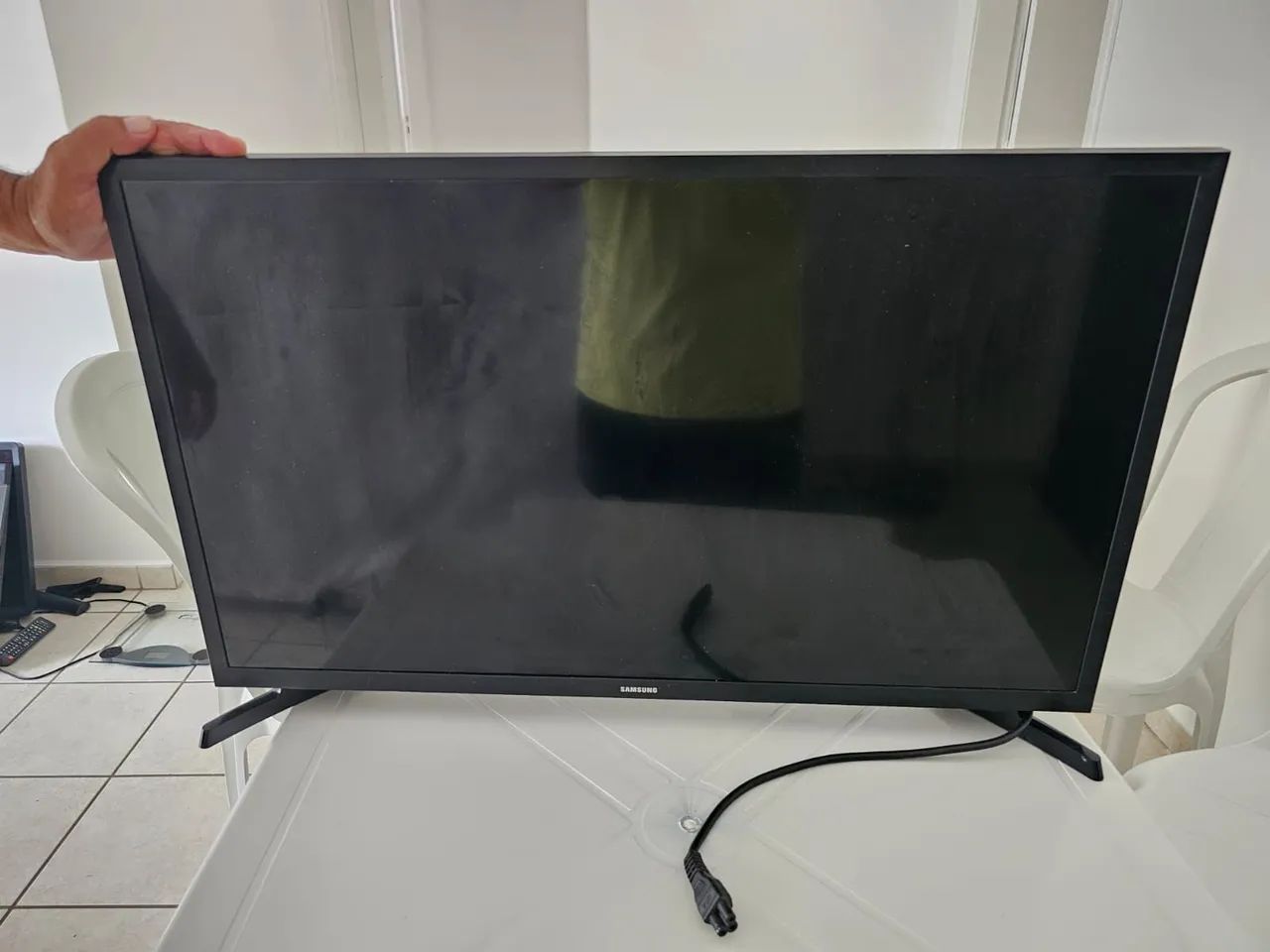 5 TEVES 32 POLEGADAS FILE valor da unidade 600 pegando tudo perfeito * - Foto 3