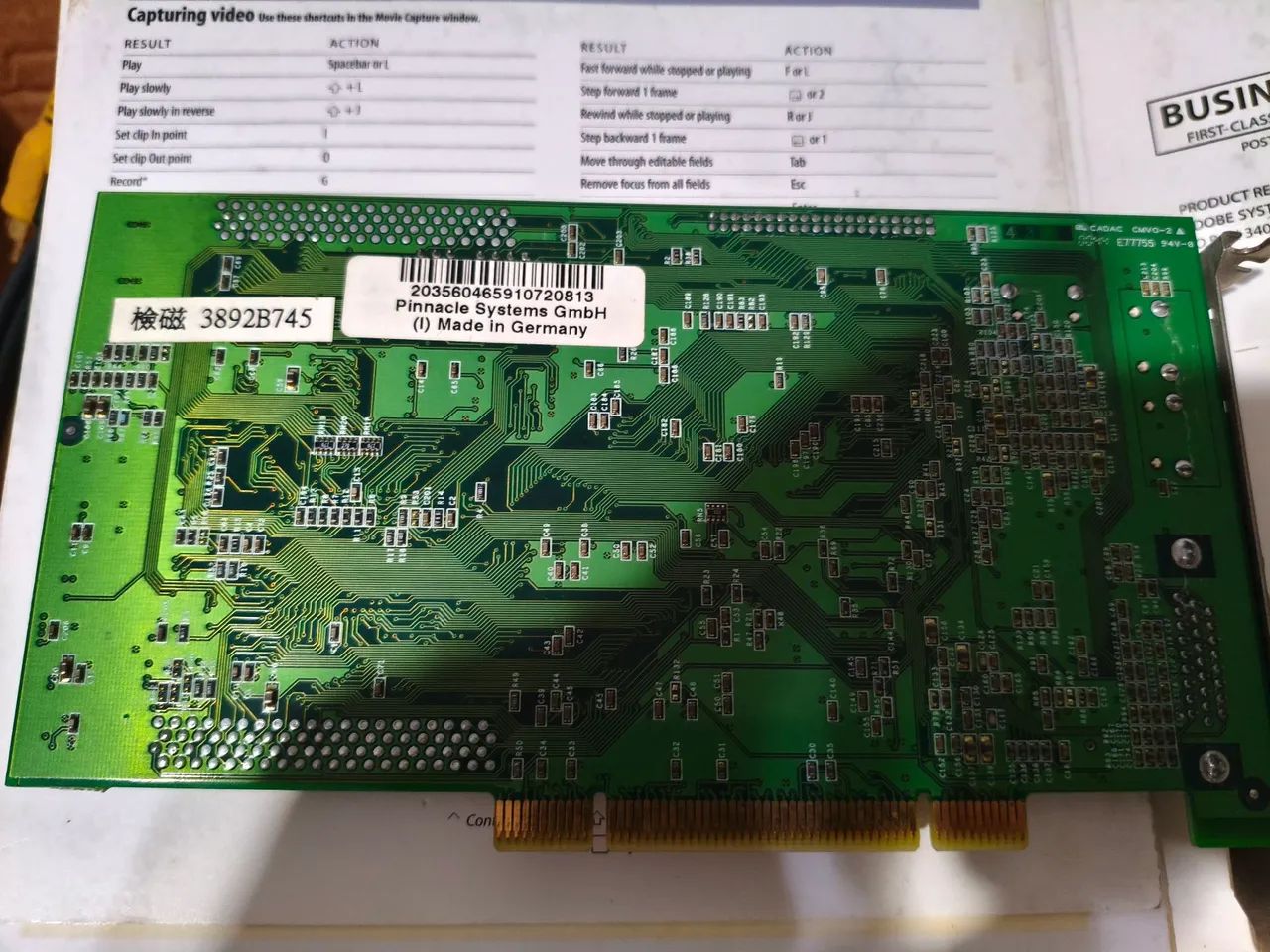 Placa de Captura Pinnacle DV500 Dvd Plus Usado - Foto 4