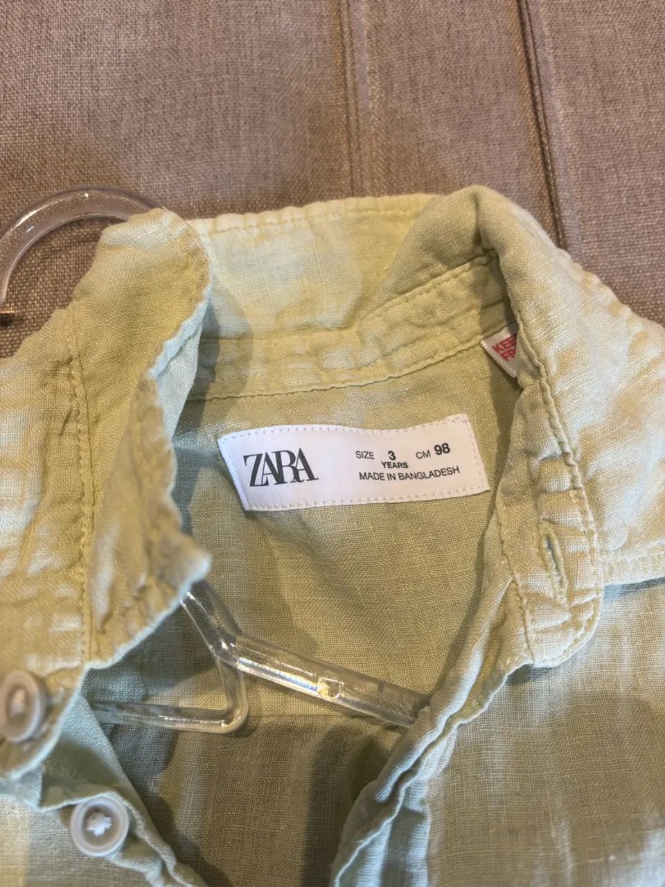 Camisa infantil - Zara  - Foto 4