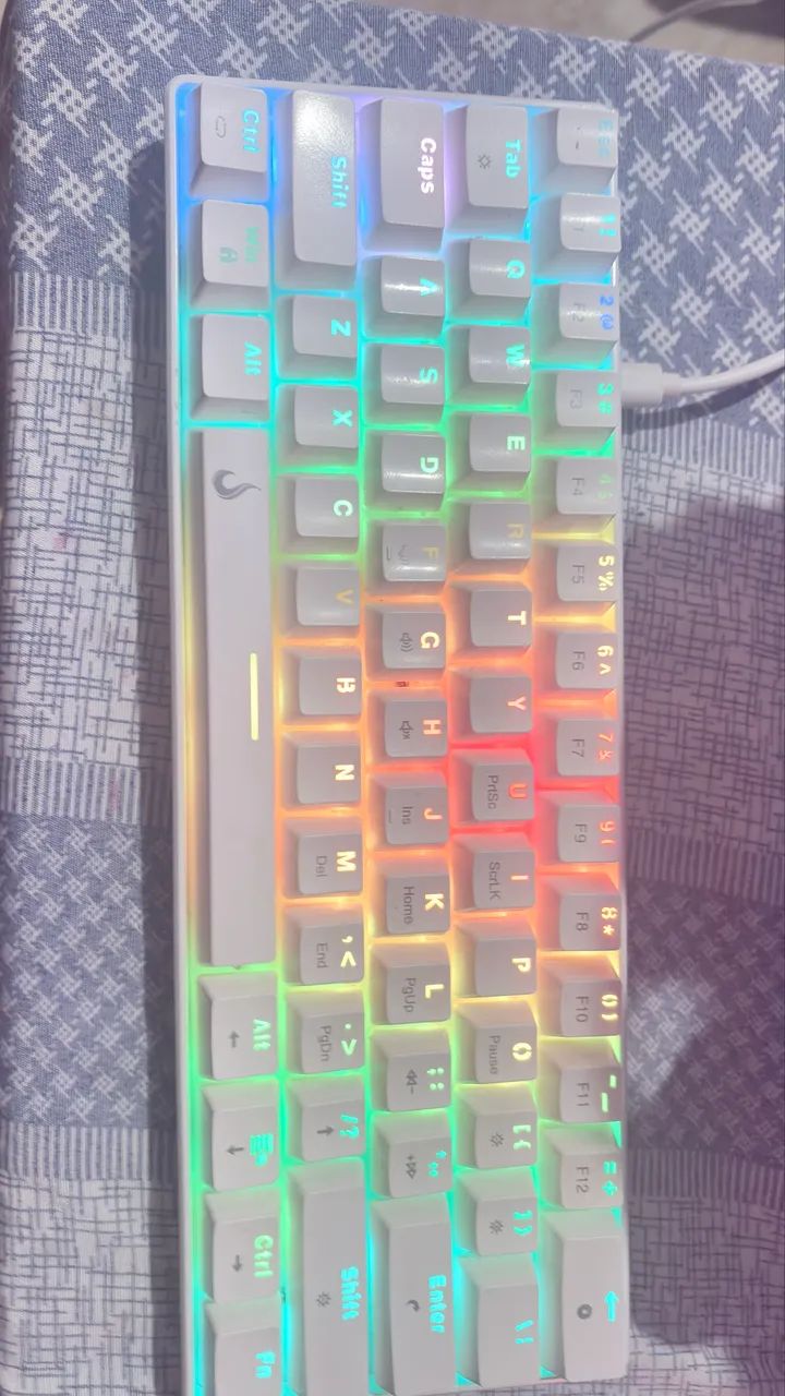 Teclado Gamer RGB Mecânico  - Foto 4