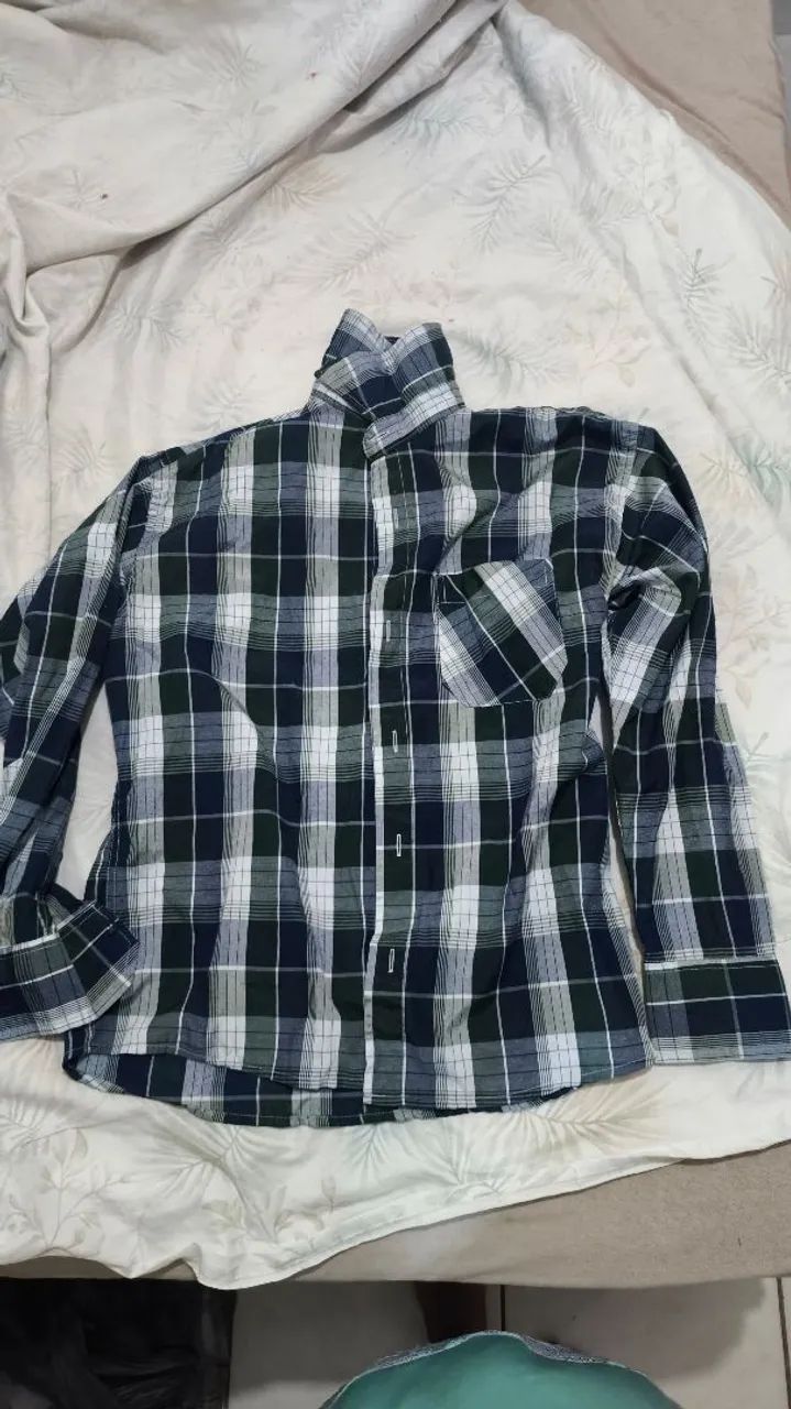Blusa xadrez 