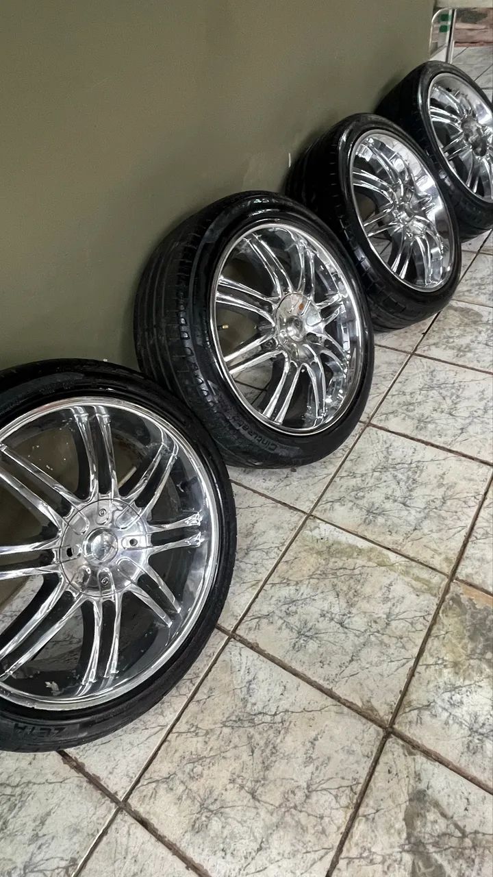 Roda 18? universal, pneu mais q meia vida