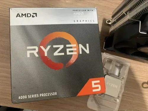 Processador Amd Ryzen 5 4600g Com Cooler E Caixa