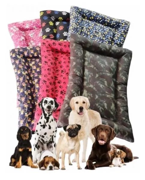 caminhas almofadas impermeável estampadas para cães ou gatos - Foto 2