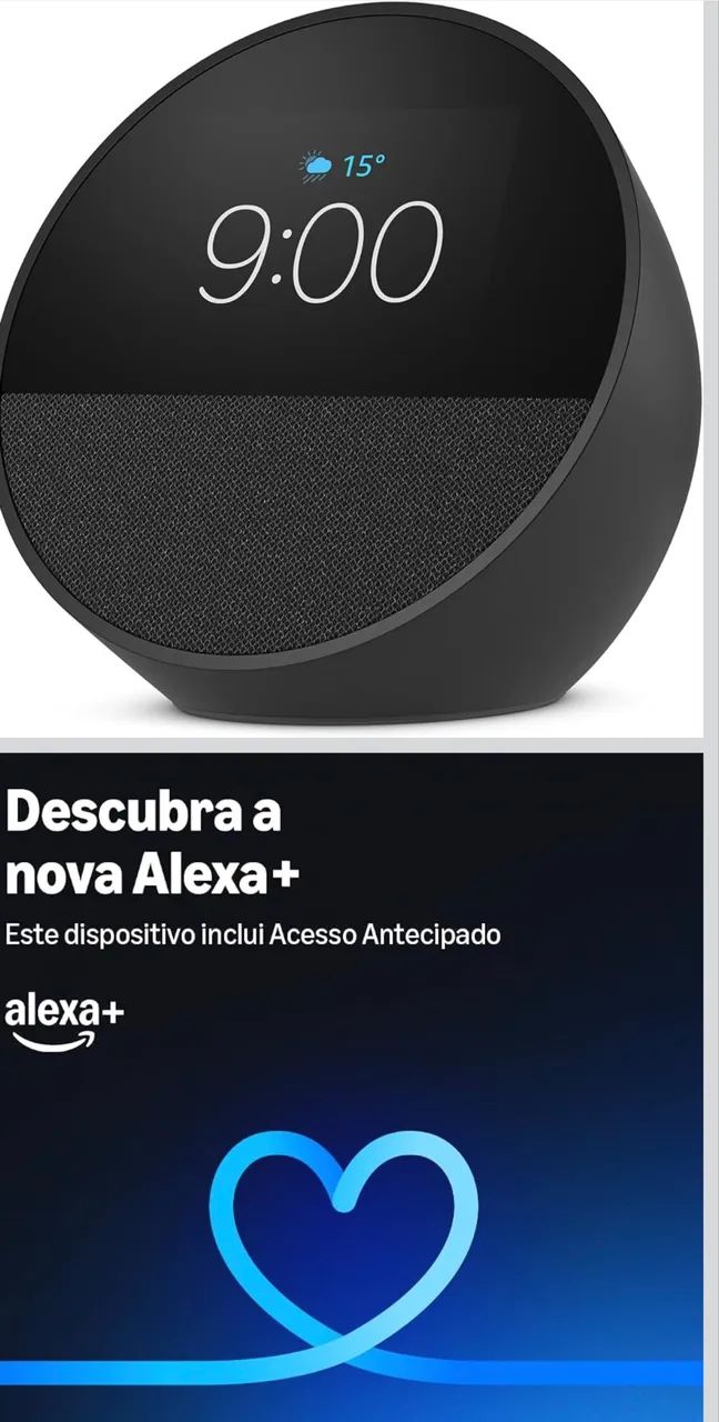 Alexa com relógio - Foto 2