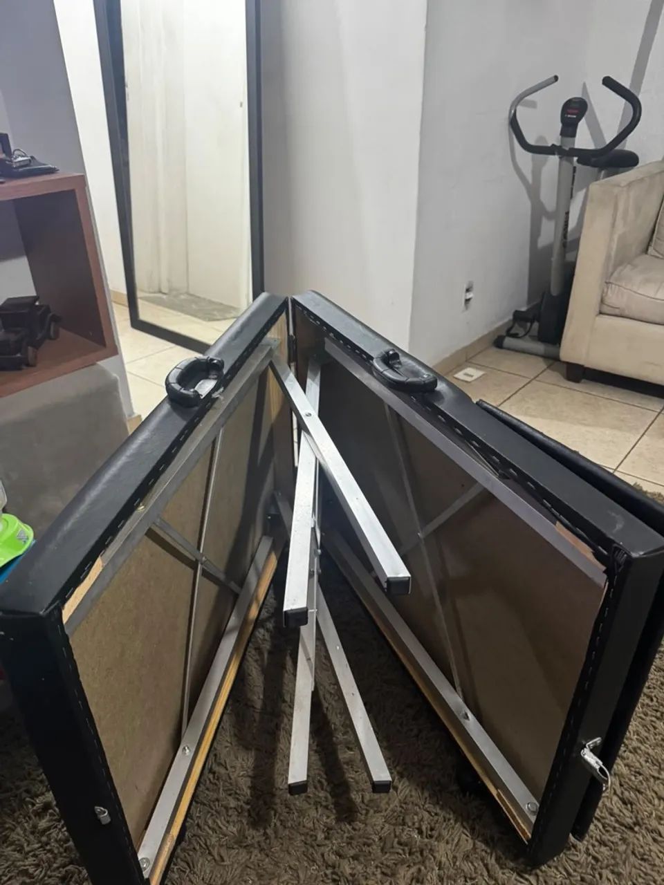 Maca Profissional para Tatuagem Dobrável - Preta | Excelente Estado - Foto 2