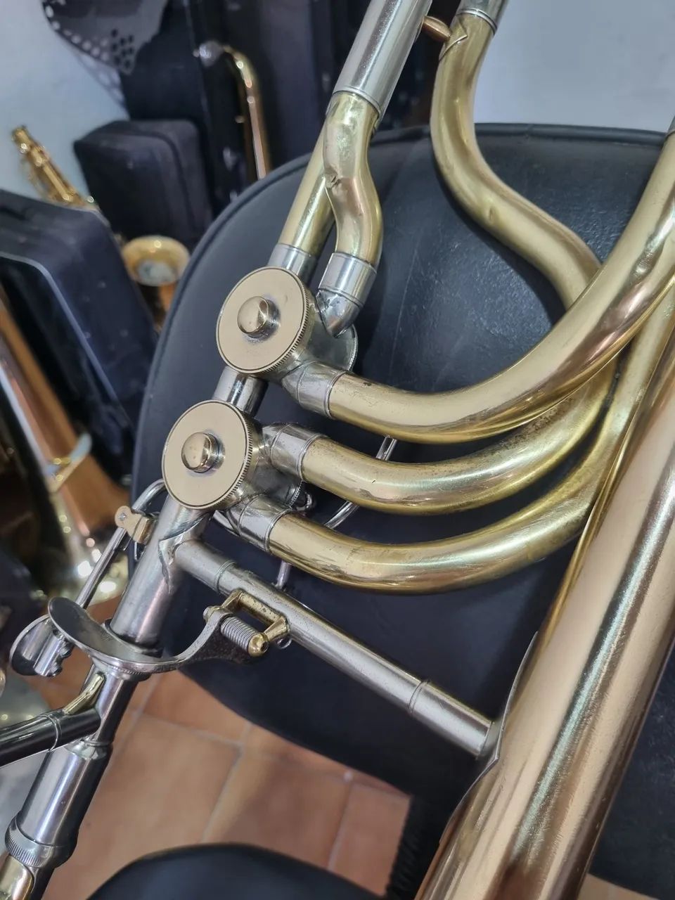 Trombone de vara  baixo Quasar  - Foto 5