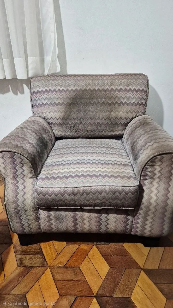Poltrona para doação. 