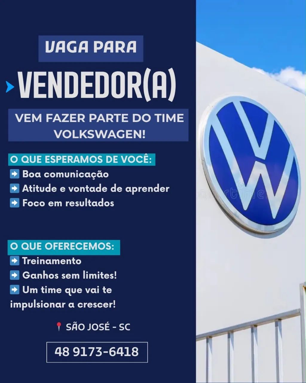 Oportunidade em vendas 
