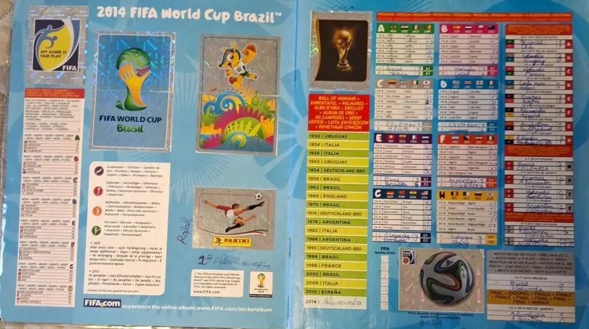 Álbum Copa do Mundo 2014 Completo - Foto 3