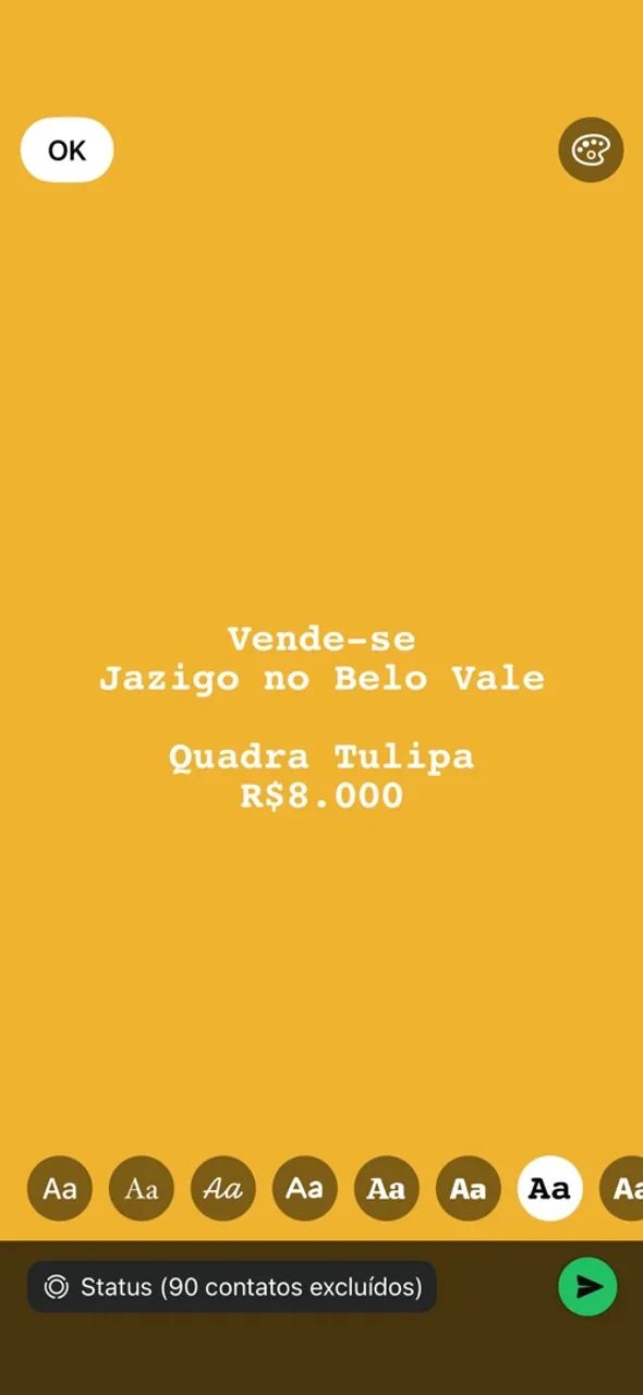 Jazigo Belo Vale
