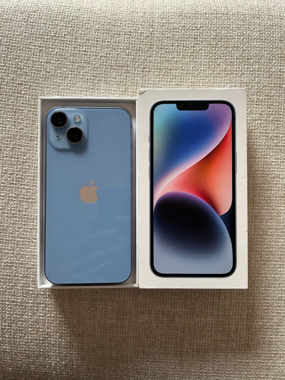 iPhone 14 Azul 128GB - Procedência