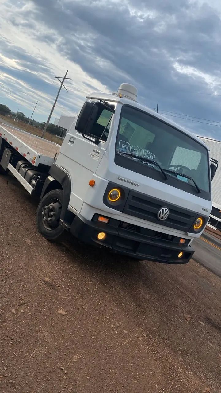 Caminhão Plataforma Guincho  Vw 8.160