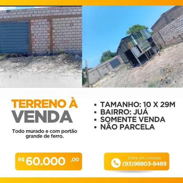Terreno no juá 