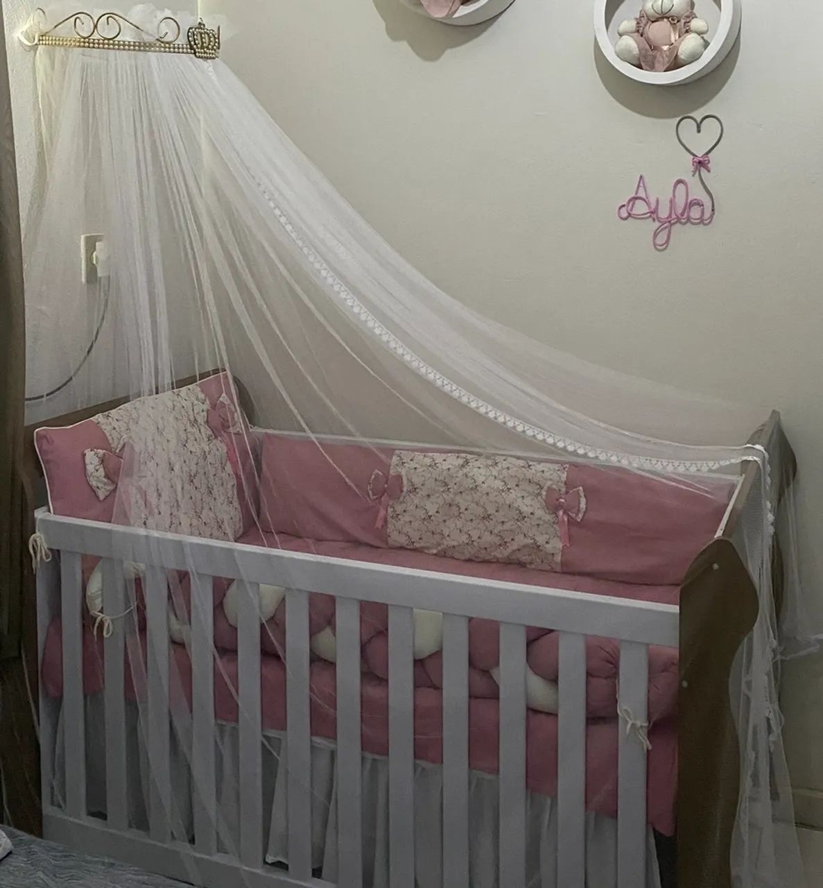 Kit berço americano + colchão + cômoda  - Foto 2