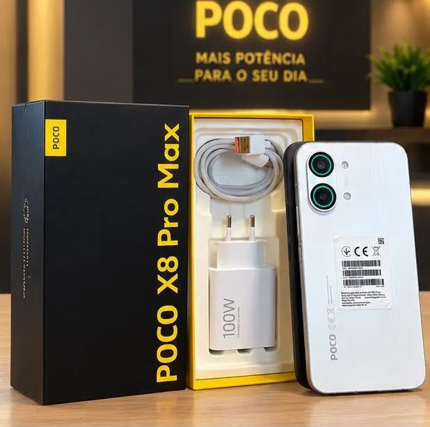 POCO X8 PRO MAX 512GB BRANCO - Foto 3