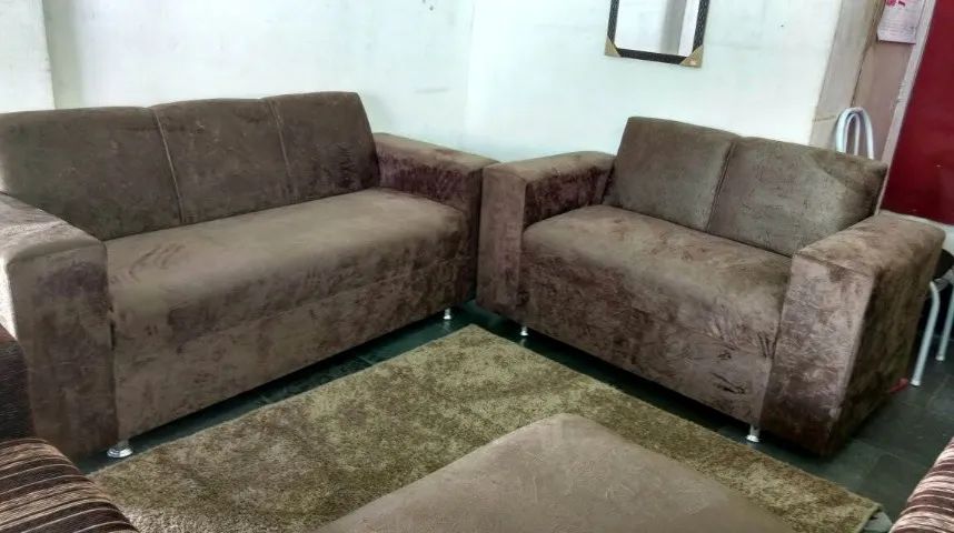 Sofá 2 e 3 pessoas Suede de qualidade D33 Robusto Confortável Promoção - Foto 2