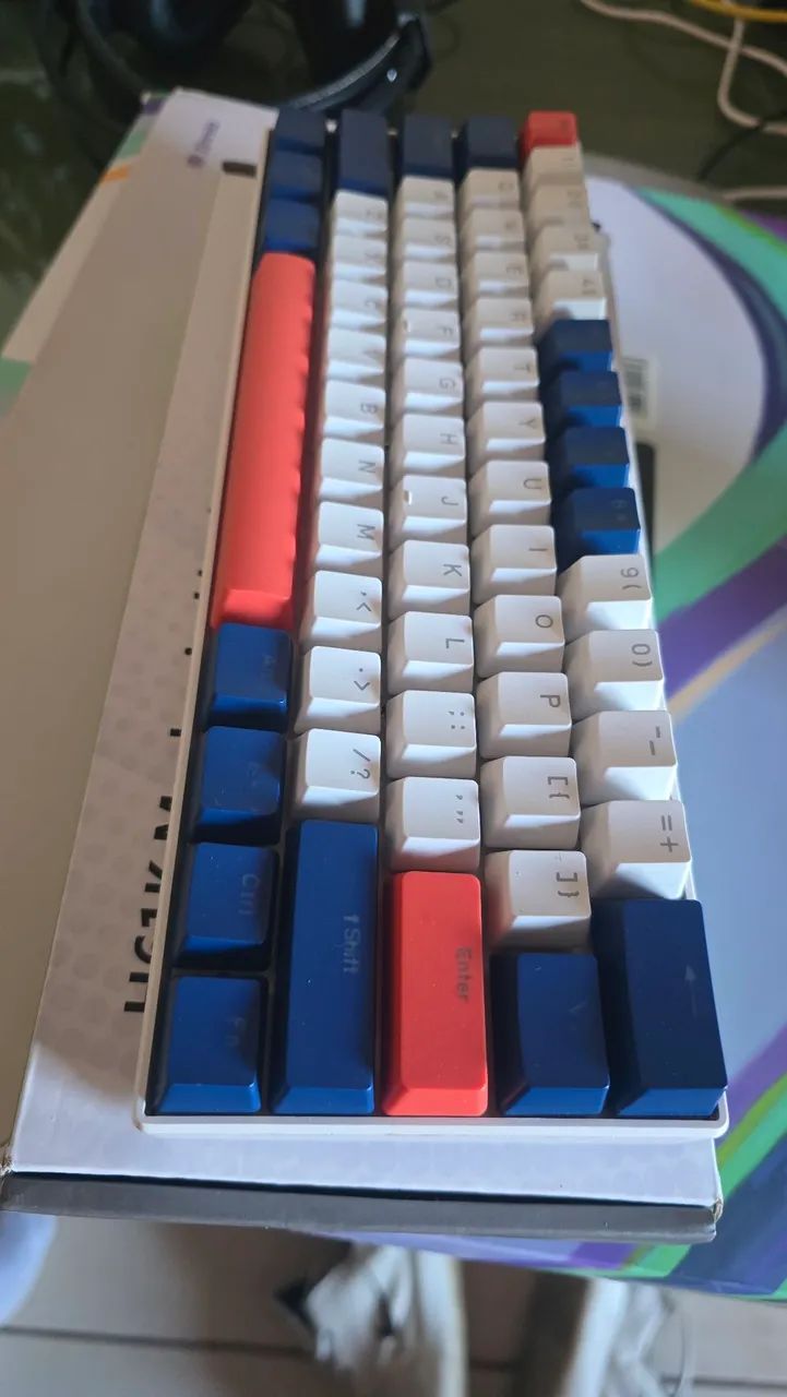 Teclado mecânico h61k - Foto 3