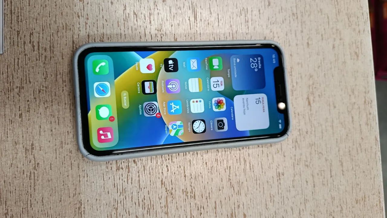 iPhone modelo XR pouco tempo de uso - Foto 5