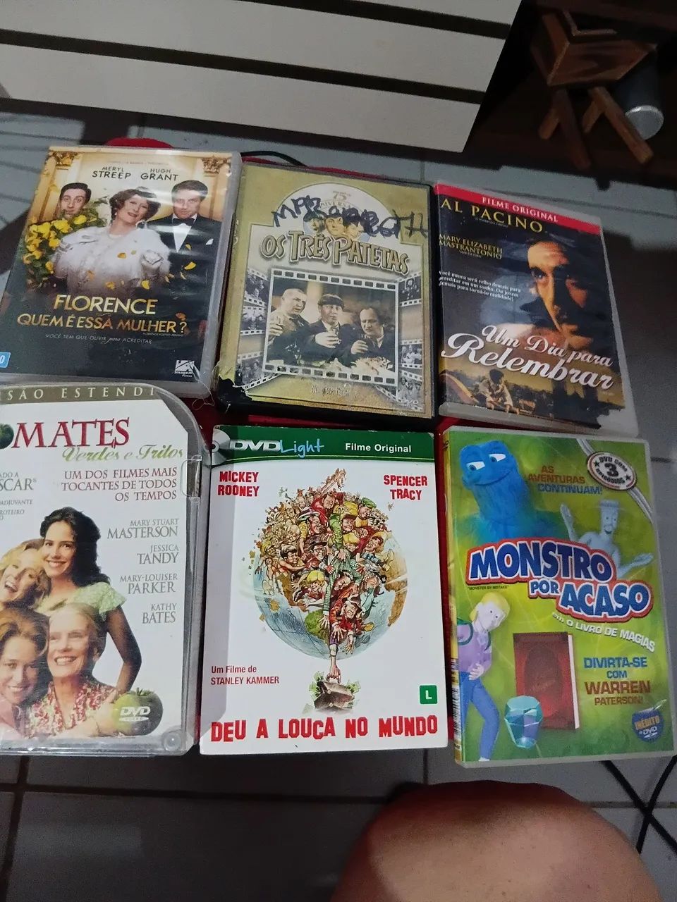 DVDs  em bom estado de uso 
