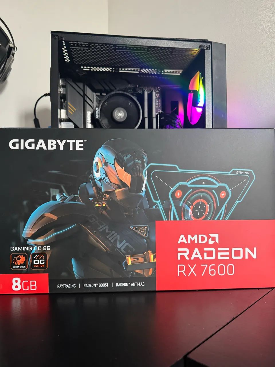 RX 7600- PLACA DE VÍDEO 