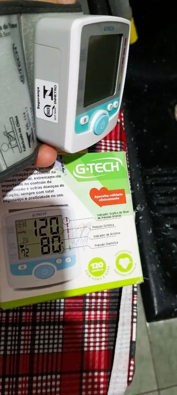 Apararelho de pressao novo .40.00 reais