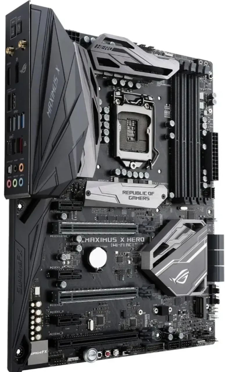Placa Asus z370 ROG Maximus x hero (Wi-fi) - Peças de Hardware