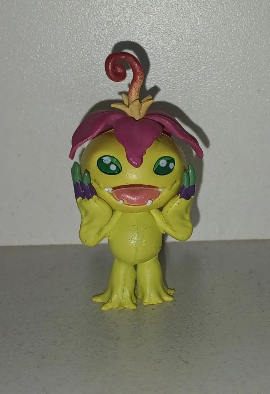BONECO MINIATURA DIGIMON PALMON ENCANTADA