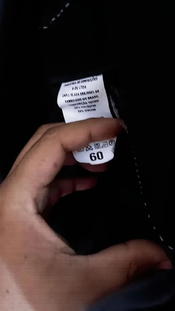 Terno preto marca: KDU - Foto 3