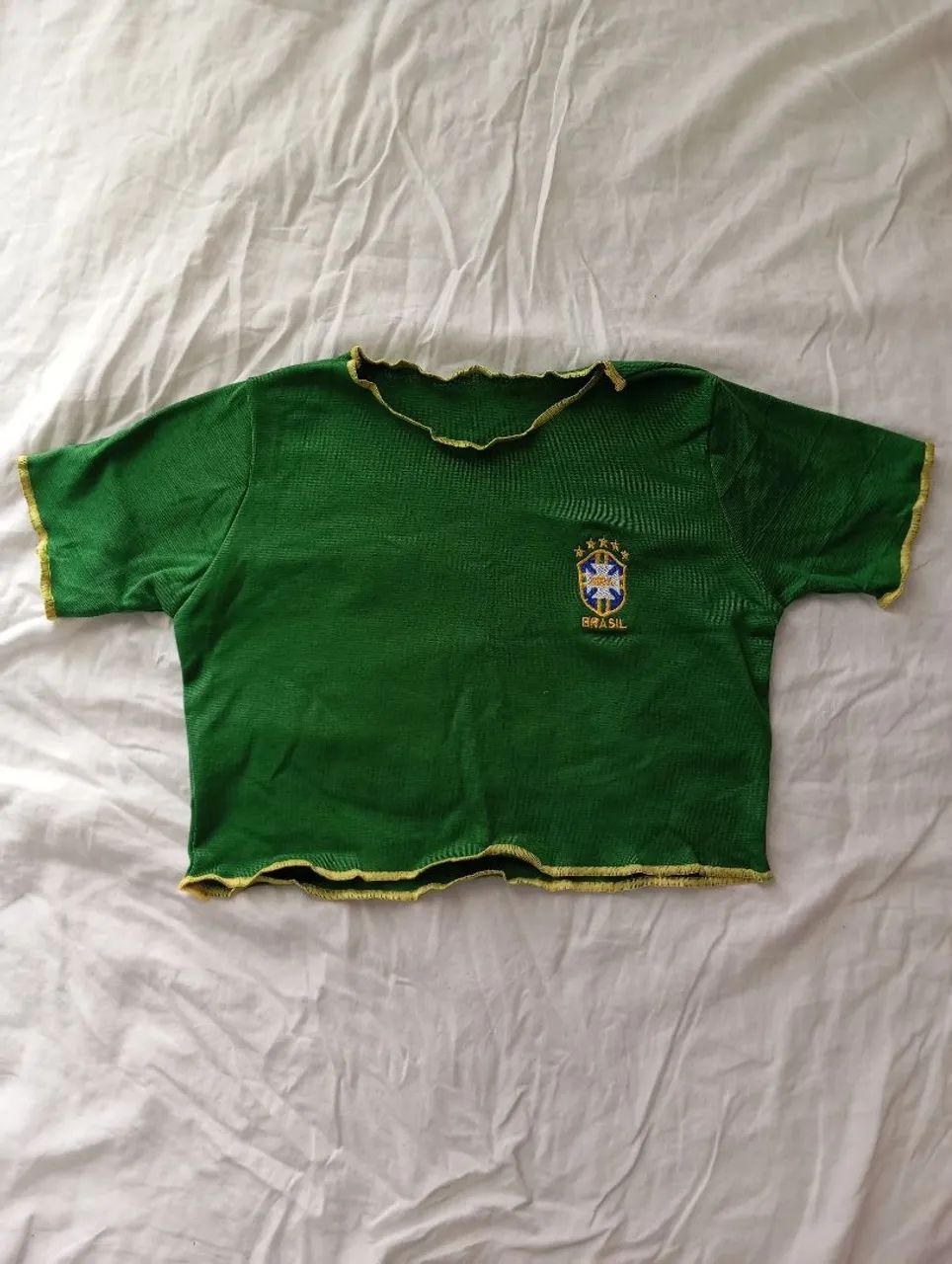 Cropped do Brasil verde novo - Foto 2