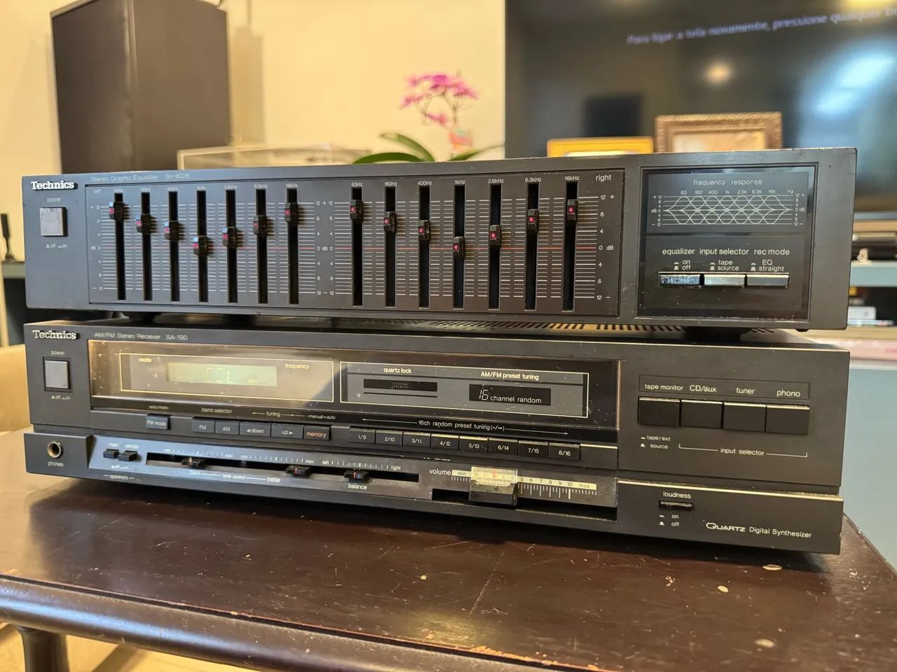 Receiver e Equalizador Technics - Foto 3