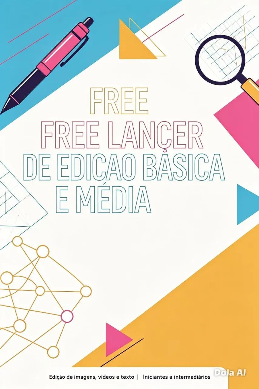 Trabalho com edição sou iniciante faço edições básicas e medias