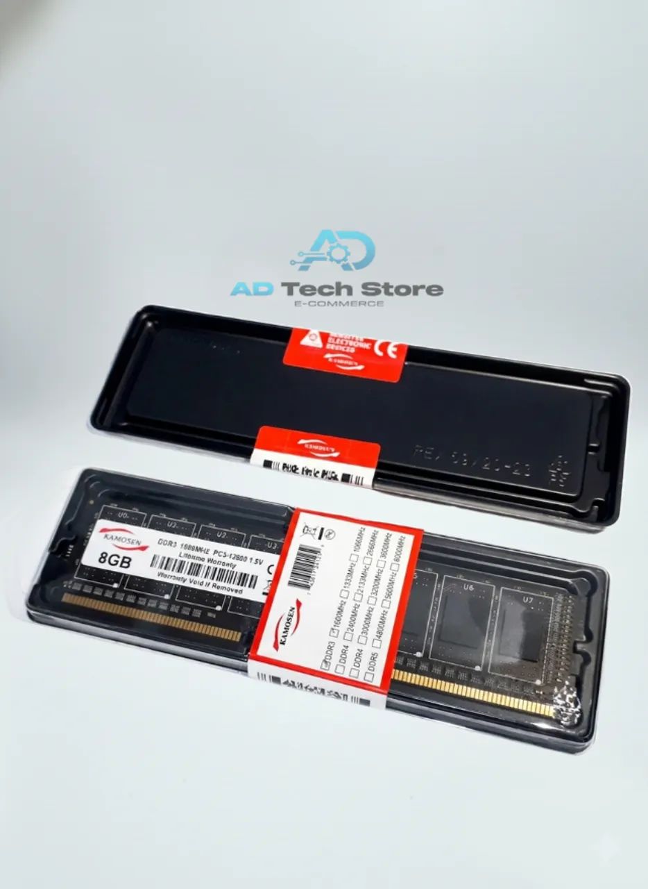 Memória RAM 1x 8GB DDR3 - 1600Mhz - KAMOSEN - Foto 5