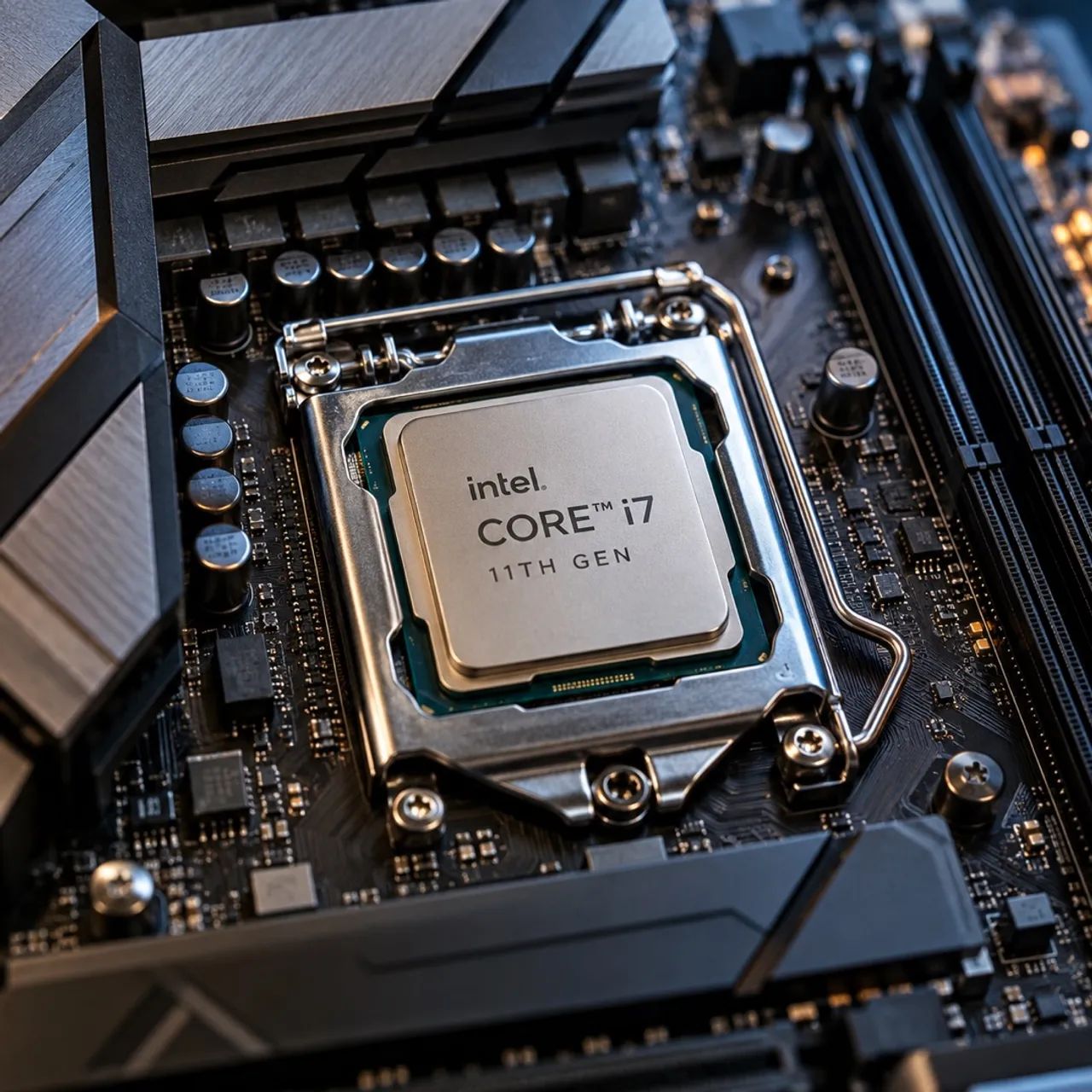 processador Intel Core i7-11700 de 11ª geração - Foto 3