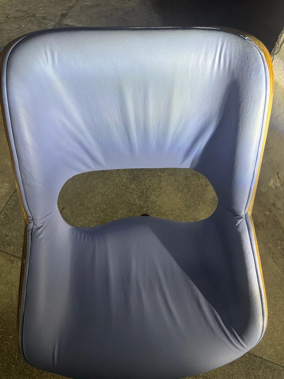 Cadeiras executiva de escritório Azul claro Corino top