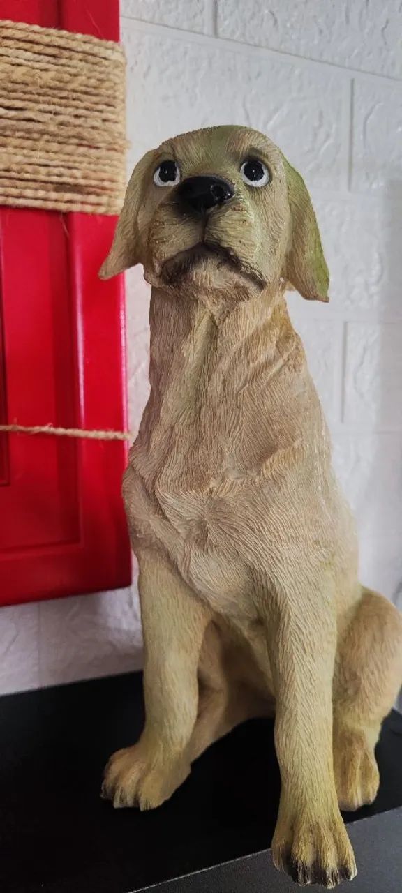 Estátua de cachorro - 30cm - Foto 4