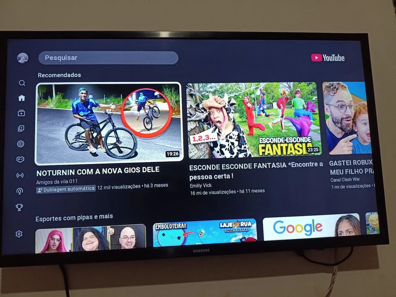 Vendo tv Samsung smart 32 polegadas funcionando perfeitamente entrego dependendo  - Foto 2